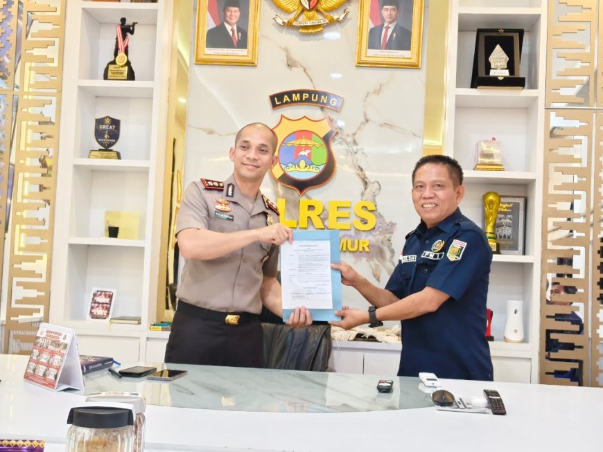 Audiensi PWI dan Polres Lamtim, Bahas Sinergitas hingga Agenda HPN-Porwanas