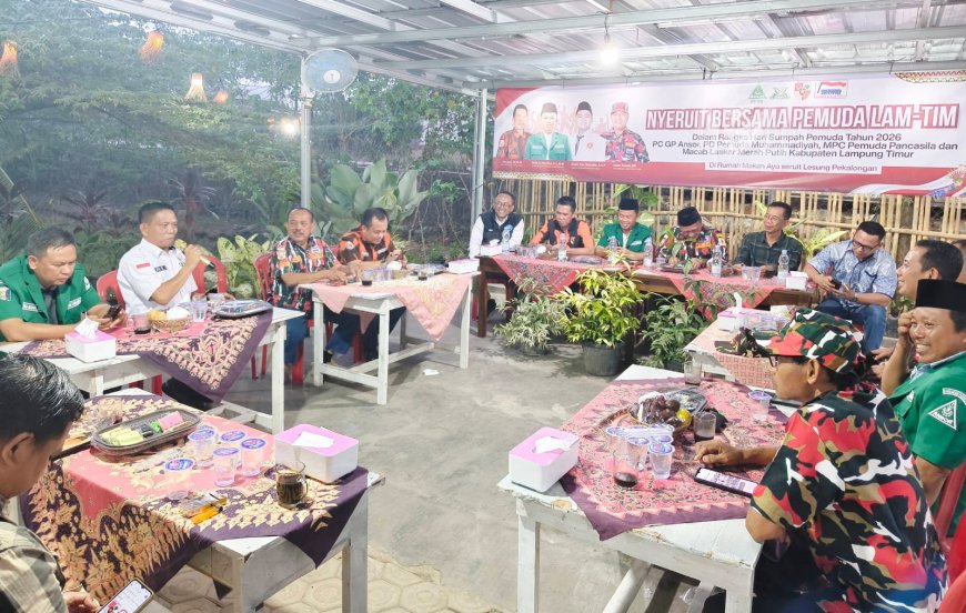 Nyeruit Bareng: Ketua PWI Lamtim Apresiasi Kekompakan Pemuda, Dukung Gerakan Lampung Timur Bersih Narkoba