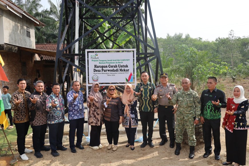 240 Rumah di Purwodadi Mekar Kini Nikmati Air Bersih, Bupati Ela Apresiasi PLN Peduli