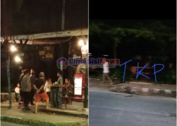 Terduga para pelaku pengeroyokan.