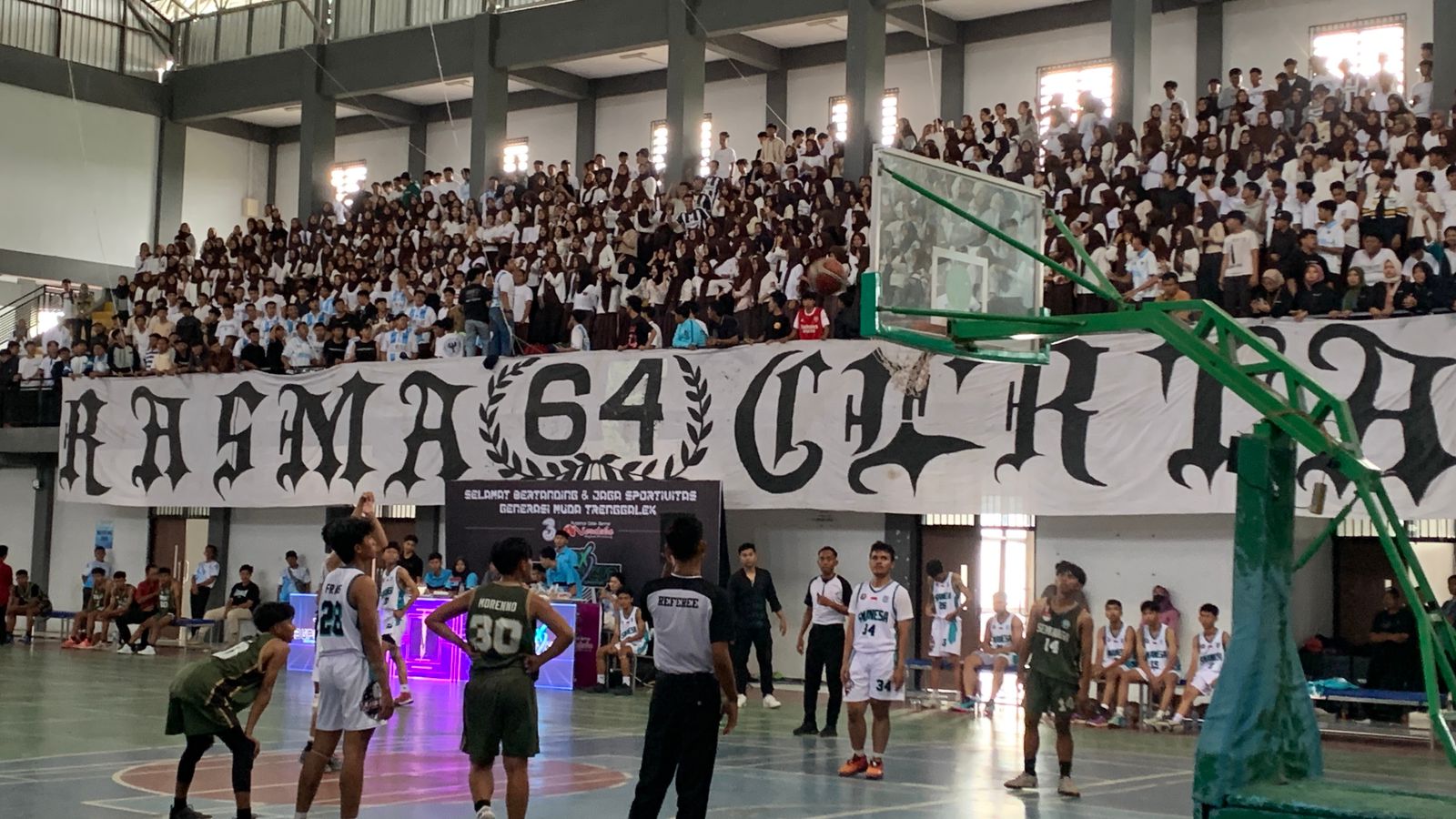 Geliat Basket Pelajar di Trenggalek, TGX Bupati Cup Jadi Ajang Pencarian Bakat