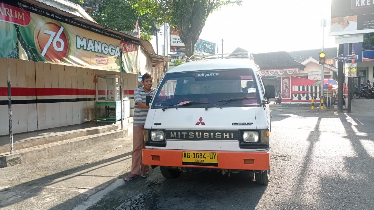 Eksistensi Angkutan Umum di Trenggalek redup, Sekali PP Cuma dapat 5 Penumpang