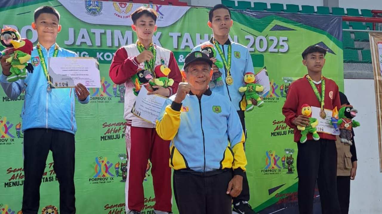 Atlet Senam Trenggalek Raih 1 Emas dan 2 Perak di Porprov Jatim IX, Latihan Masih Menumpang