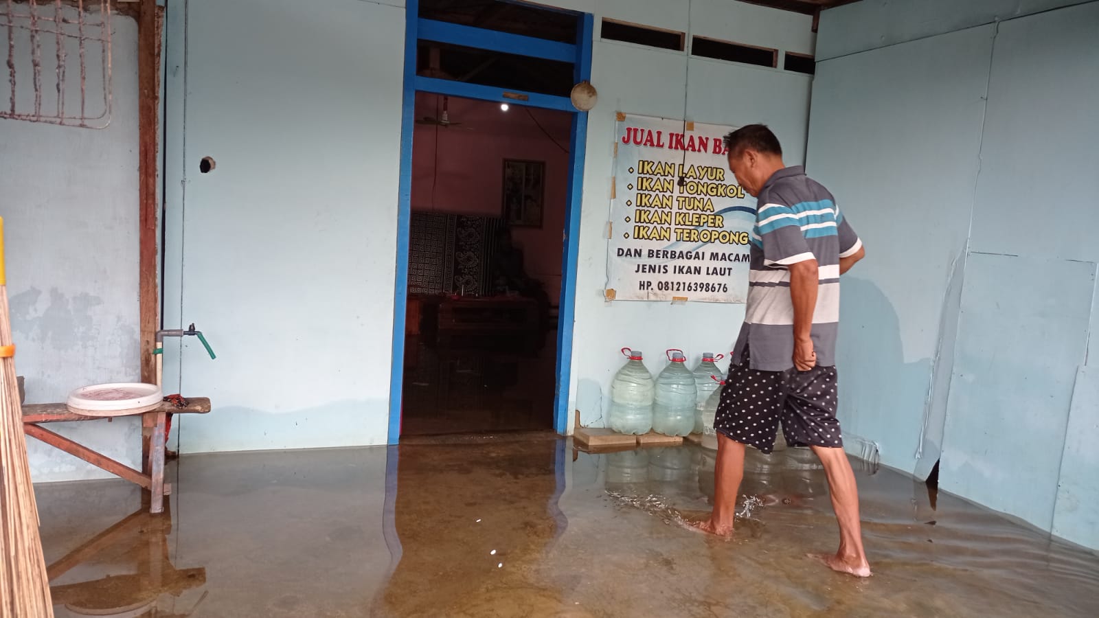 5 Rumah Warga di Kampung Baru Tasikmadu Terendam Banjir