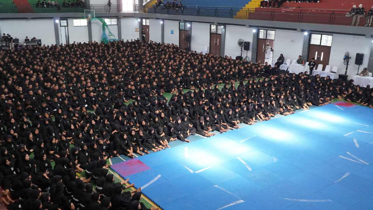 Ribuan Calon Warga PSHT Trenggalek Ikuti Pembinaan Tingkat 1 Tahun 2025