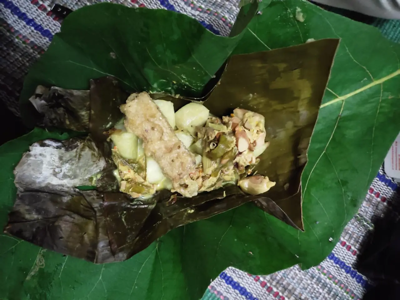 Mengenal Makanan Cukdeh “Pincuk Lodeh” Khas Jajar Trenggalek