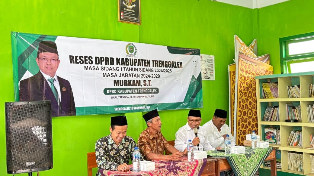 Reses DPRD Trenggalek, Murkam Dihujani Aspirasi Perbaikan Jalan hingga Layanan Kesehatan