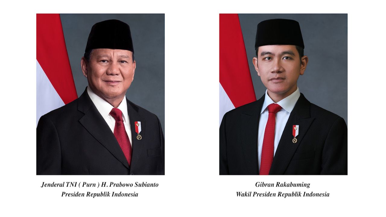 Foto Resmi Prabowo dan Gibran Siap Dipasang, Berikut Link Downloadnya