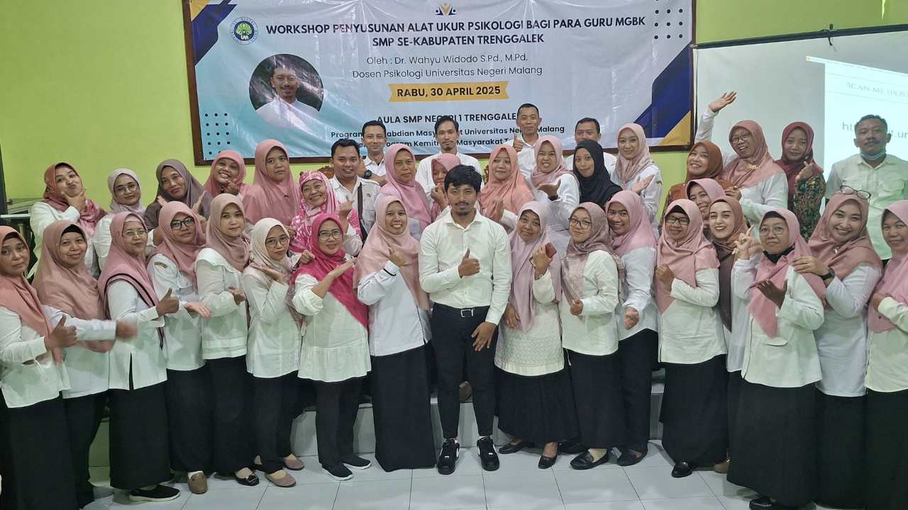 Universitas Negeri Malang Gelar Workshop Penyusunan Alat Ukur Psikologi untuk Guru BK Trenggalek