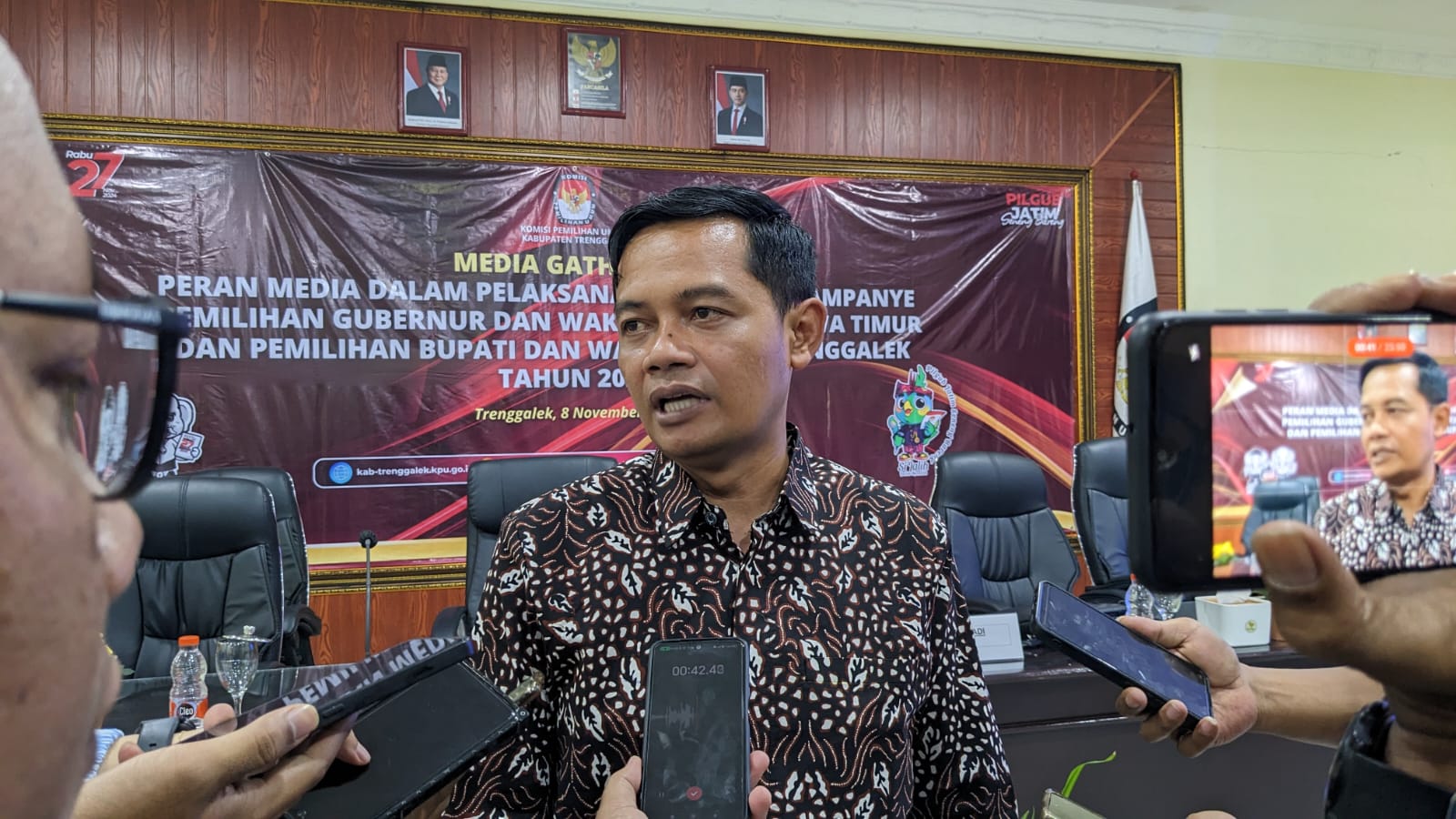 Meski Calon Tunggal, KPU Trenggalek Targetkan Partisipasi Pilkada Tembus 75 Persen