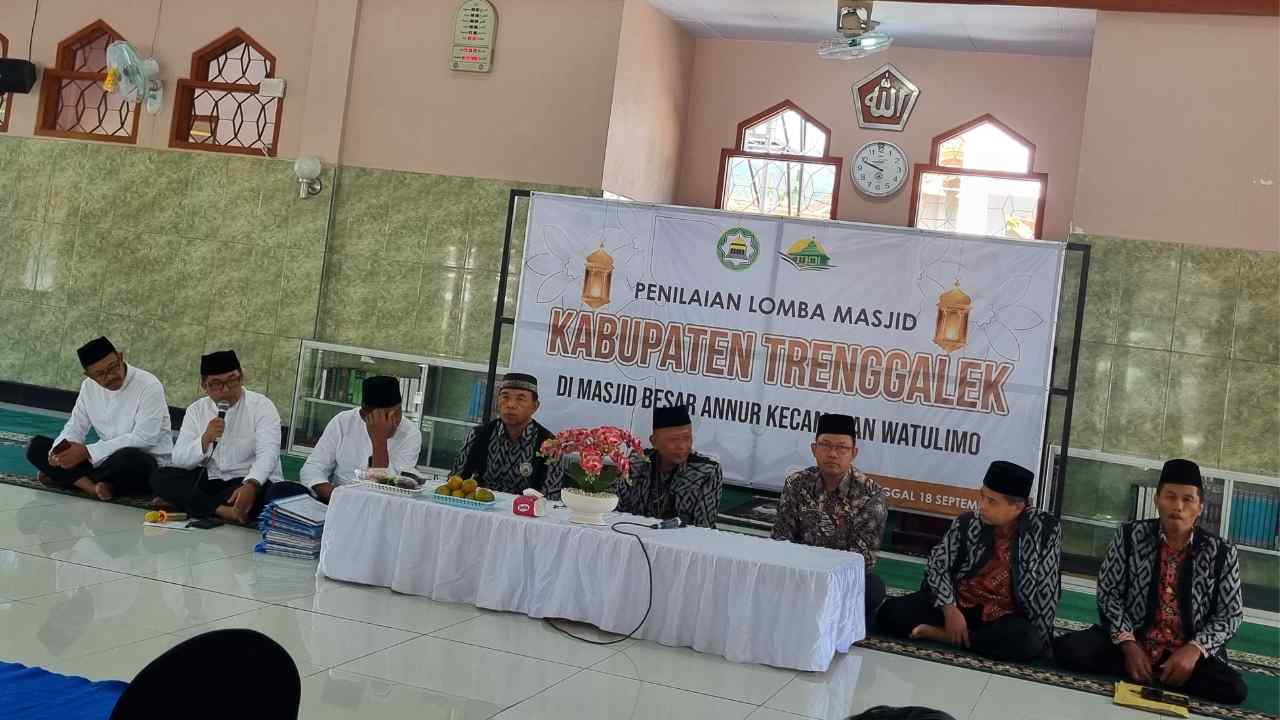 Masjid di Trenggalek Adu Gengsi, DMI Evaluasi Pengelolaan di Watulimo