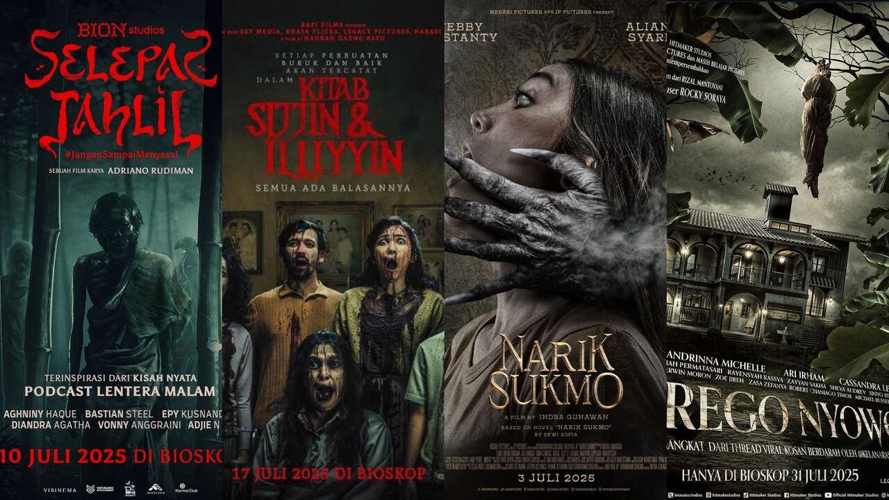 11 Rekomendasi Film Horor Indonesia Tayang Juli 2025