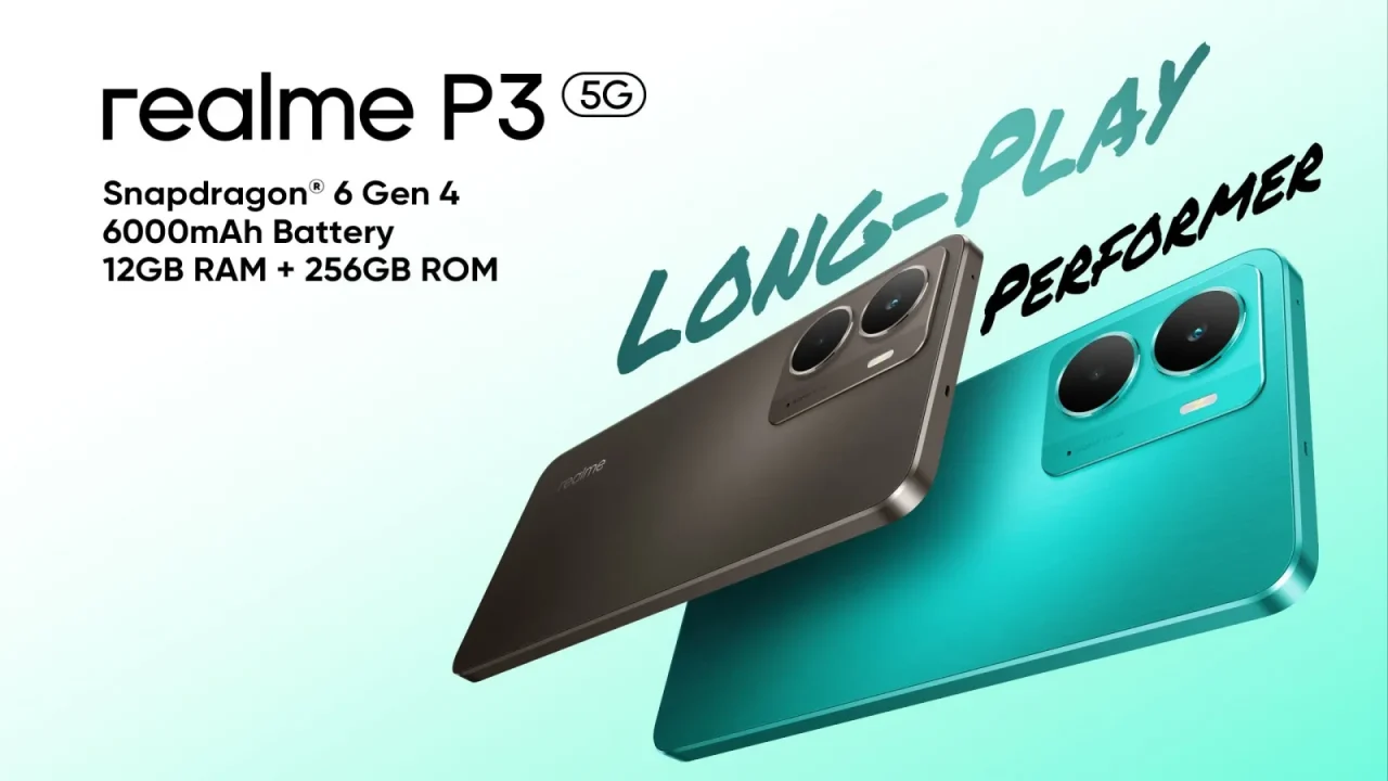 Spesifikasi Realme P3 5G, HP Ro 3,7 Juta yang Worth It Buat Game