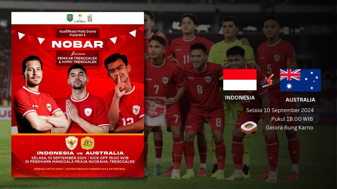 Pemkab Trenggalek Gelar Nobar Kualifikasi Piala Dunia 2026 Laga Timnas Indonesia vs Australia