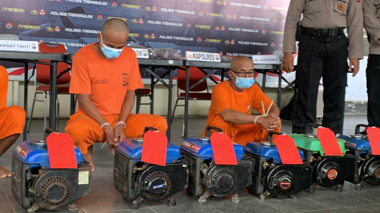 Genset Kapal Nelayan Trenggalek Dicuri, Polisi Tangkap Tersangka