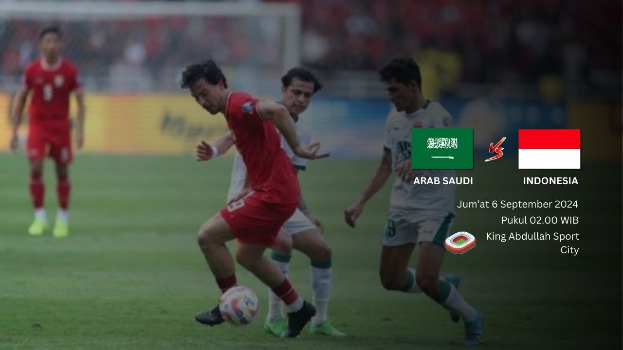 Kualifikasi Piala Dunia 2026 : Prediksi Susunan Pemain dan Peluang Timnas Indonesia menghadapi Arab Saudi