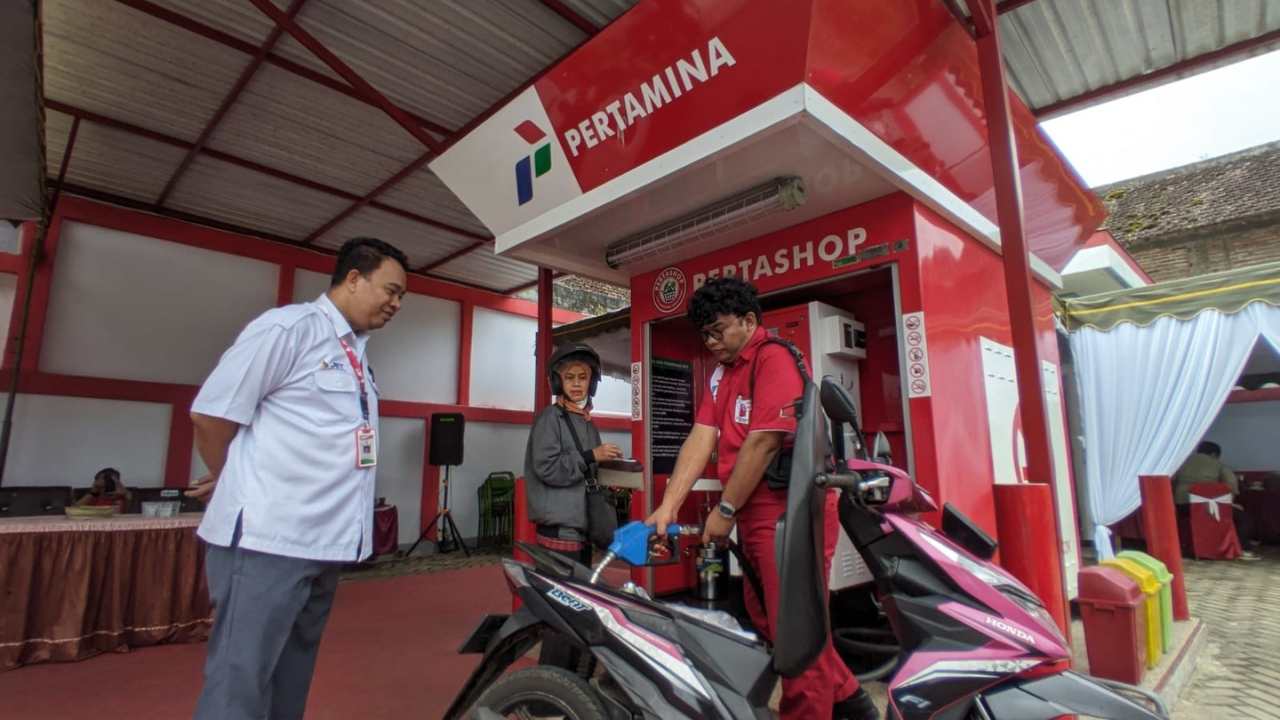 PT JET Resmikan Pertashop Dompyong Lewat Skema KSO, Target Tambah PAD Trenggalek