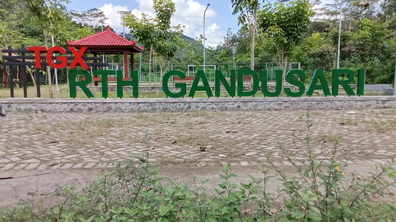 Setelah Lama Terbengkalai, PKPLH Sebut RTH Gandusari Mau Dirawat