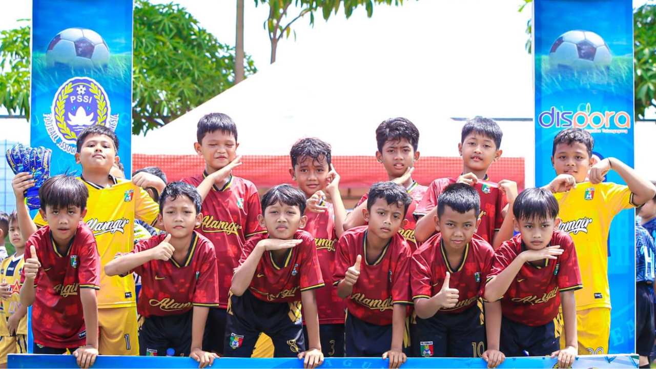 Comeback di Pekan Terakhir, Sepak Bola Porass Trenggalek Kunci Gelar Juara U-11