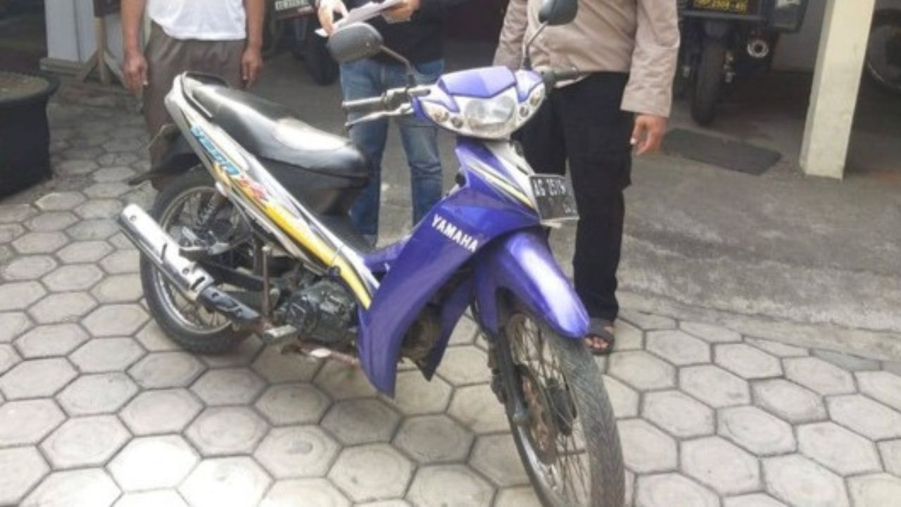 Sepeda Motor Warga Trenggalek Ketemu di Tulungagung, Sempat Digasak Maling