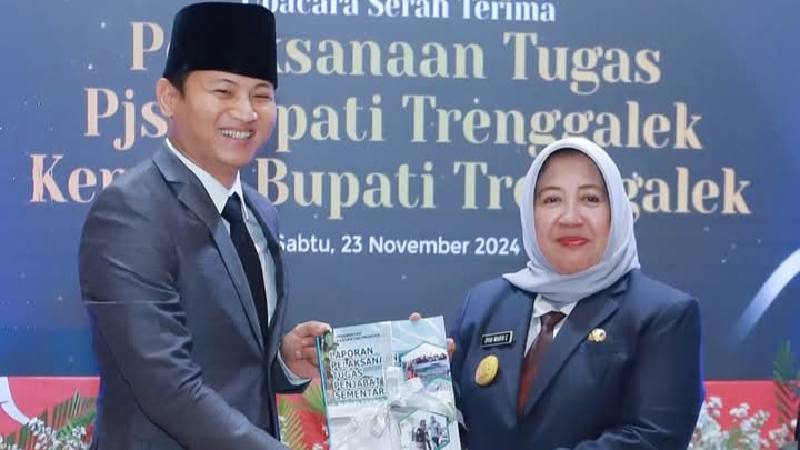 Pasca-Cuti Kampanye, Mas Ipin Kembali Jabat Bupati Trenggalek