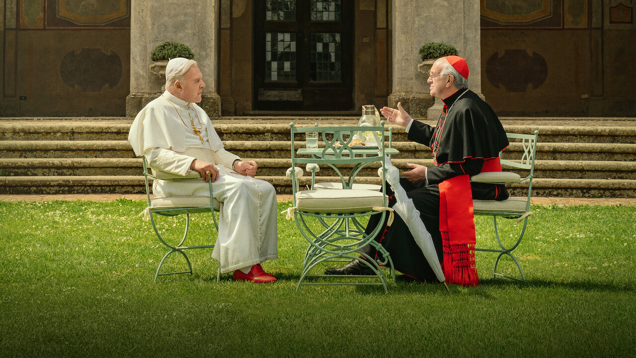 Rekomendasi Film : The Two Popes, Titik Temu Paus Benedictus XVI dengan Sang Pengantin Paus Fransiskus