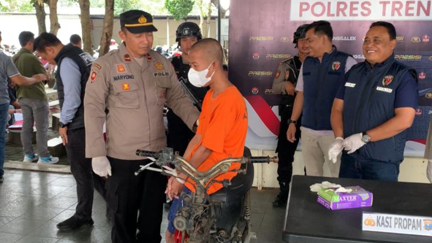 Kehabisan Bensin di Durenan, Bocah Umur 23 Tahun Nekat Maling Motor