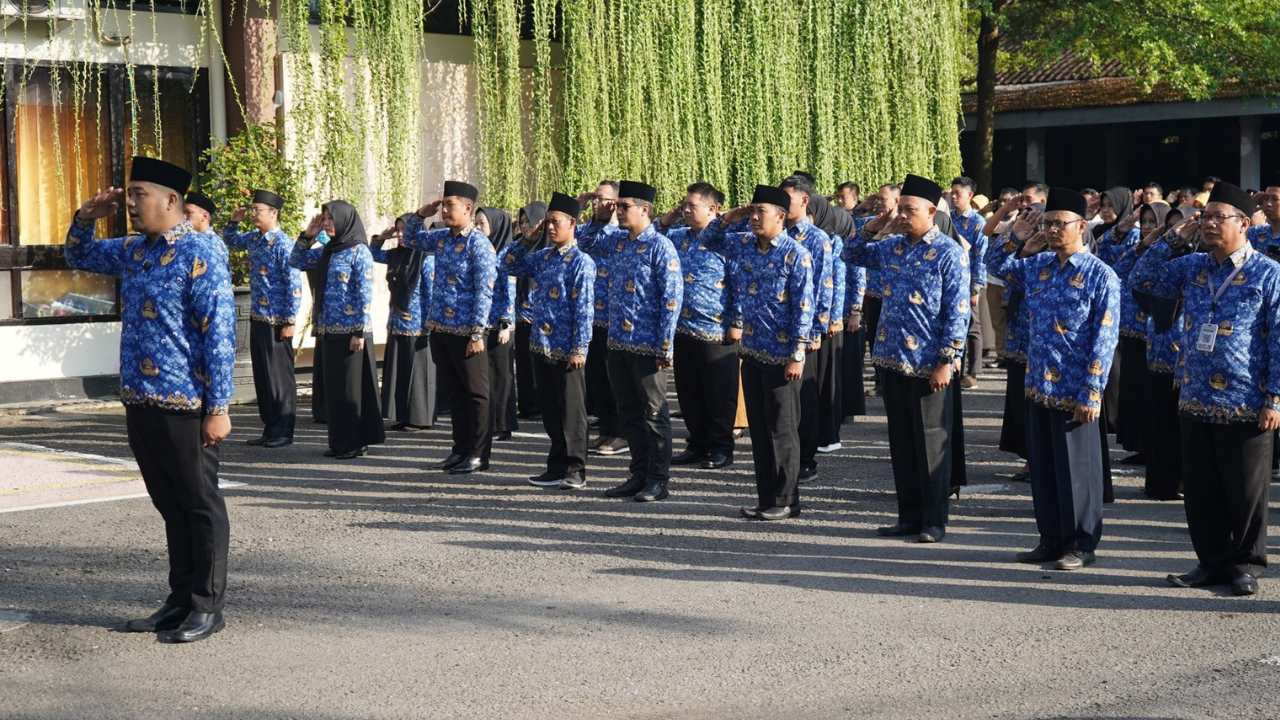 Peringatan Hari Lahir Pancasila, Sekda Trenggalek Tekankan Pentingnya Nilai Kebangsaan