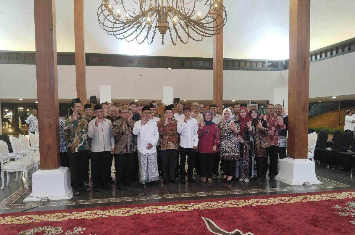 Silahturahmi BPN Banyuwangi, Sinergi Percepat PTSL dan Sertifikasi Tanah Wakaf Silahturahmi BPN di Pendopo Sabha Swagata Blambangan