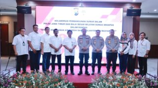 Polda Jatim dan BBWS Brantas Bangun Sumur Bor, Dukung Ketahanan Air dan Lingkungan Polda Jawa Timur bekerja sama dengan Balai Besar Wilayah Sungai (BBWS) Brantas membangun sarana sumur bor