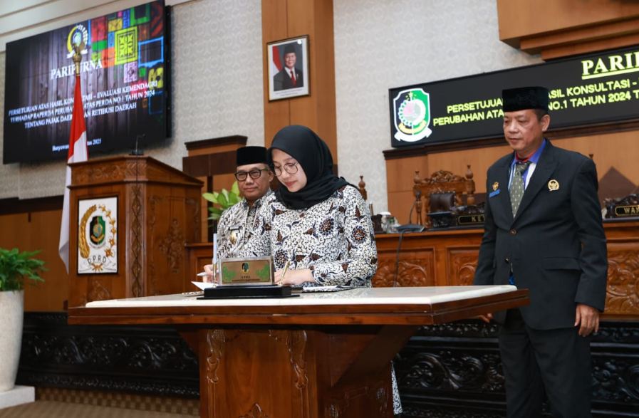 Lewat Rapat Paripurna, Banyuwangi Pastikan PBB-P2 Tetap Multitarif Rapat Paripurna, Banyuwangi Pastikan PBB-P2 Tidak Naik