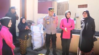 Peresmian Bank Sampah Bhayangkari Cabang Kota Banyuwangi