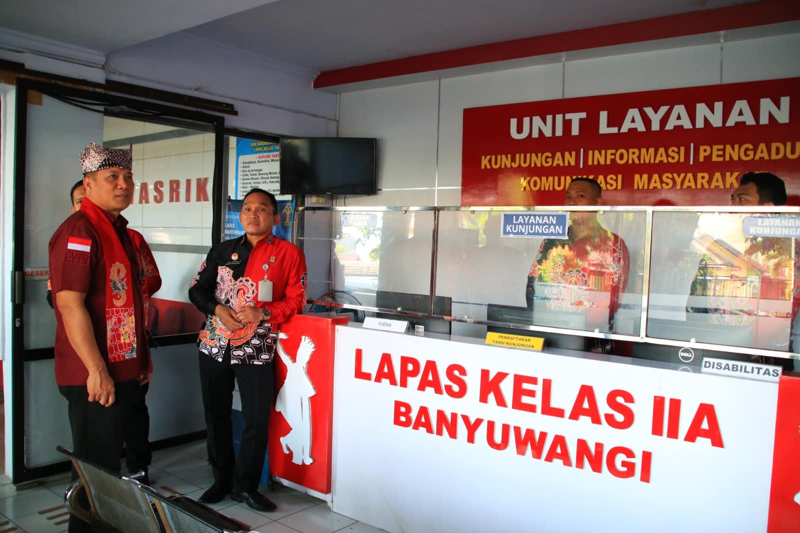 Dirjen HAM Pastikan Layanan Berbasis HAM di Lapas Banyuwangi, Inovasi Pembinaan Humanis Dirjen HAM Kemenkumham, Dhahana Putra, kunjungi Lapas Banyuwangi