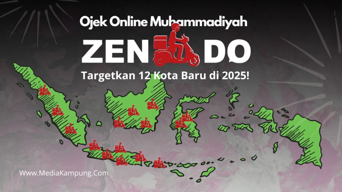 Peta jangkauan layanan Zendo