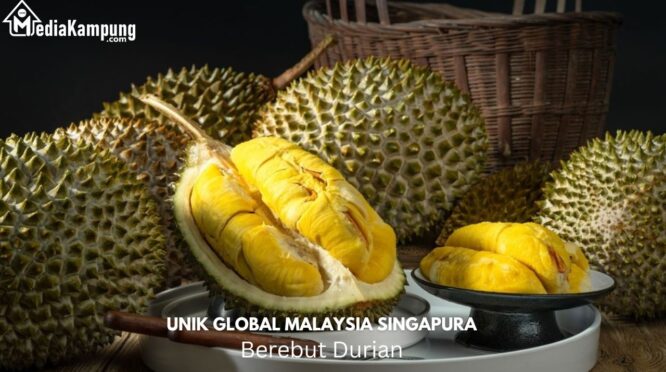 Unik Global: Malaysia–Singapura Berebut Durian, Slovakia Tilang Pejalan Kaki Ngebut, hingga Video Donald Trump Viral