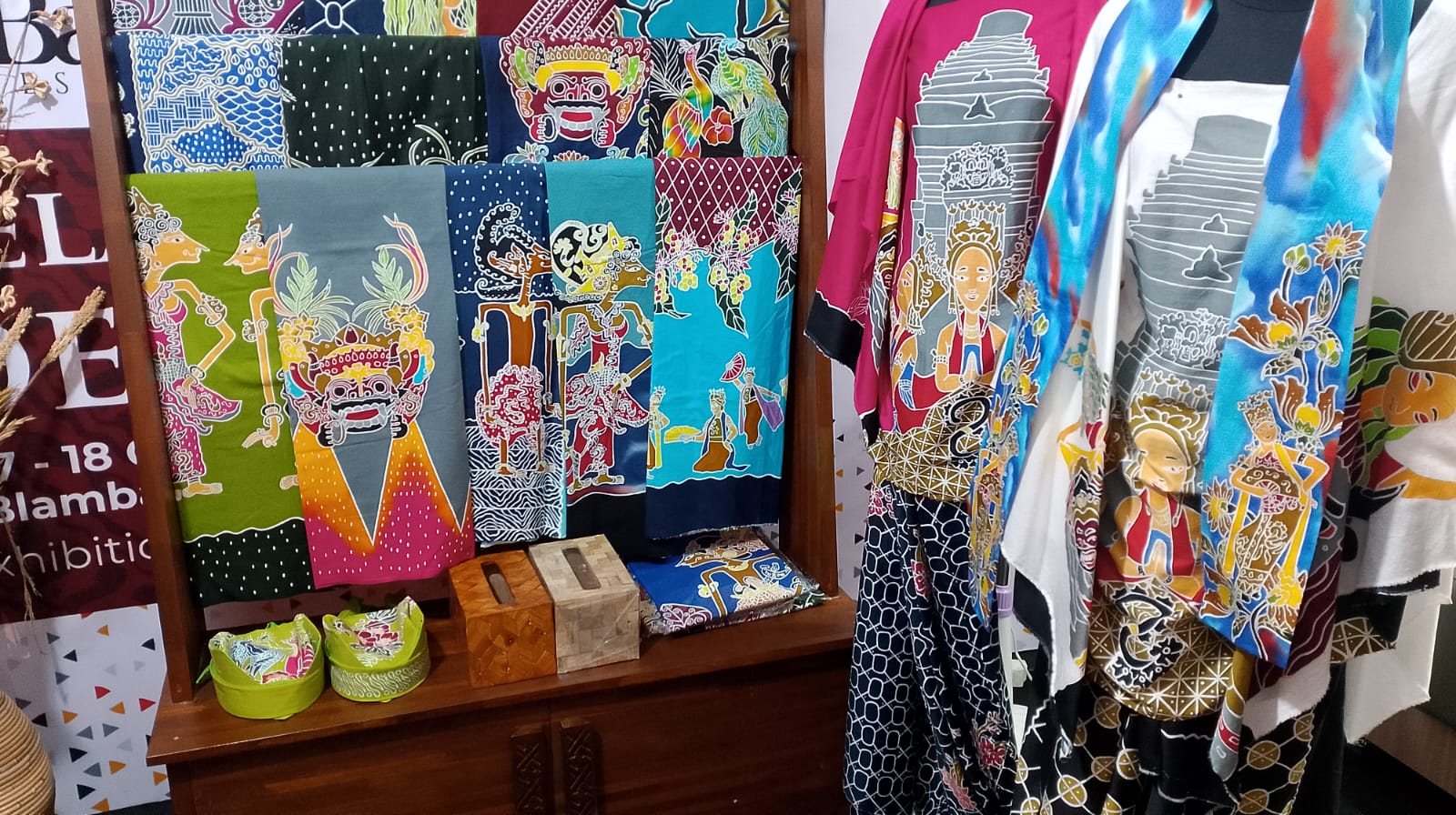 Stand Batik Jeruji Karya Warga Binaan Lapas Banyuwangi