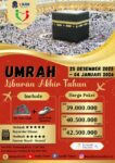 Umroh Liburan Akhir Tahun 25 Desember – 4 Januari 2026