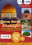 Perjalanan Ke Aqsho Landing di Jordan 20-29 September 2025 Bersama Asofa Tours