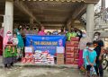 Kapolres Lhokseumawe dan Bhayangkari Antar Bantuan Kepada Korban Banjir Aceh Utara