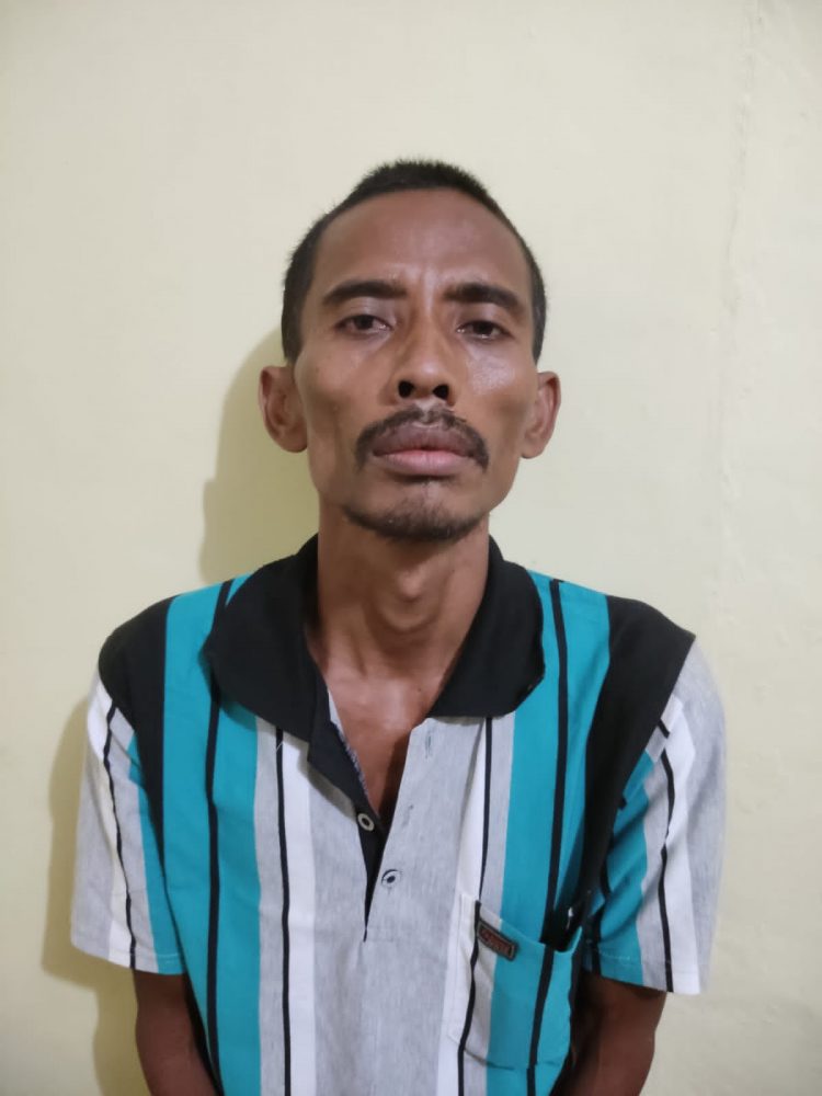 Tersangka Berinisial BOI
