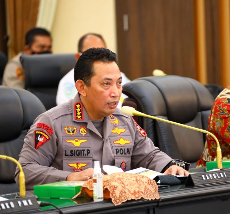 Kapolri Jenderal Pol Listyo Sigit Prabowo