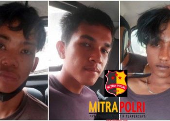 Para Pelaku Diduga Geng Motor Tersangka Pembunuhan Medan