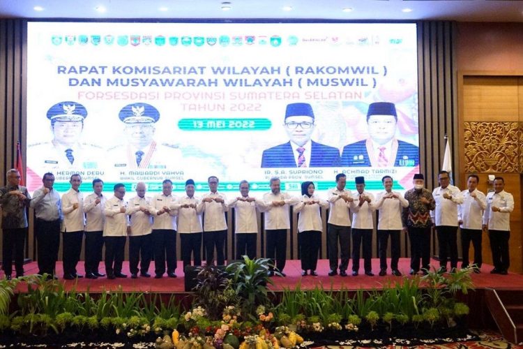 Rakorwil dan Muswil Forsesdasi Sumsel Berlangsung di Ballroom Hotel Aryaduta