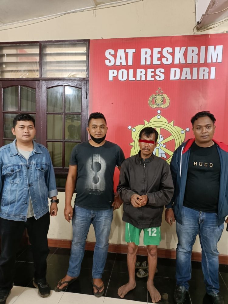 Pelaku "RM" Berhasil Diamankan Sat Reskrim Polres Dairi - Sumut