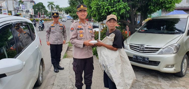 Subbid Penmas Bid Humas Polda Sumsel sarapan Pagi bersama Masyarakat