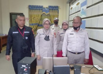 PNS dan CPNS Polres Lhokseumawe yang mengikuti sosialisasi Peraturan Menteri (Permen) Pendayagunaan Aparatur Negara dan Reformasi Birokrasi (PANRB)