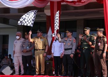 Apel Gelar Pasukan Pengamanan FORNAS VI 2022