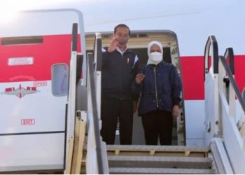 Presiden dan Rombongan bertolak menuju ke Bandara Vnukovo II di Moskow, Rusia
