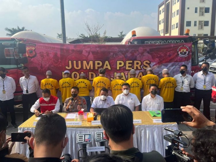 Konferensi Pers Polda Jawa Barat