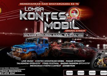 Lomba kontes mobil klasik, modif dan original Polda Sumsel dalam rangka memeriahkan Hari Ulang Tahun (HUT) Bhayangkara ke-76 yang digelar 16 dan 17 Juli 2022